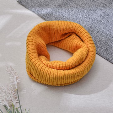 YABY針織保暖脖圍-黃