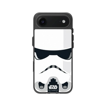 iPhone Air Clear (相機按鈕) 酷墨灰 - 迪士尼-星際大戰 Star Wars - 風暴兵-大臉系列
