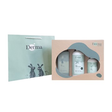 丹麥 Derma 寶寶經典洗護三件禮|彌月禮