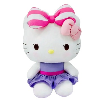 Sanrio 三麗鷗 Hello Kitty 大蝴蝶結娃娃 M  1個  混合顏色  28cm