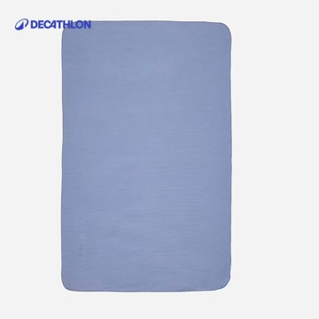 【迪卡儂】微纖維超吸水毛巾 L號 80 X 130 CM (華夫格壓紋)｜Decathlon