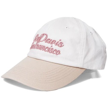 BEN DAVIS BDW-8704-10 LONG BRIM COTTON CAP 老帽 棒球帽 (米白色x卡其色)