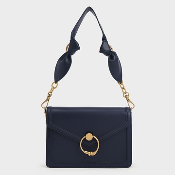 Joelle 扭結鍊條肩背包