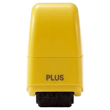 PLUS 普樂士 去除個資熱感應紙塗改液 IS-520CM-KR  1個  黃色
