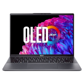 acer 宏碁 Swift Go 筆記型電腦 14吋 2.8K 2880 x 1800 OLED 鏡面/R5-8645HS/AMD RadeonTM 760M Graphics 原廠保固  灰色  512GB  16GB  Windows 11  SFG14-63-R90F