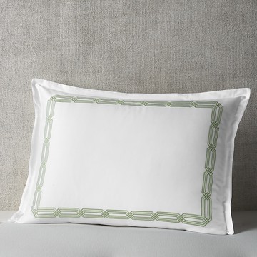Hudson Park Collection Italian Tivoli Embroidered Standard Sham - Exclusive