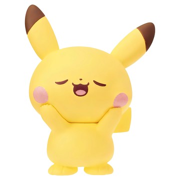 TAKARA TOMY Pokepeace 娃娃屋人偶氣球  皮卡丘 黃色  1個
