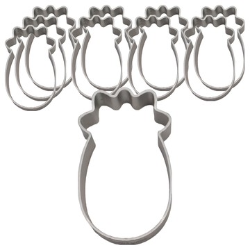 Betty's 焙蒂絲 鳳梨造型鳳梨酥模  PM462  10個