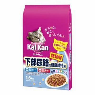 カルカン ドライ 下部尿路の健康維持用 お魚ミックス まぐろとかつお味 1.6kg マースジャパンリミテッド 返品種別B