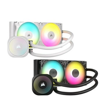 CORSAIR 海盜船 NAUTILUS 240 ARGB CPU 水冷散熱器 黑色/白色
