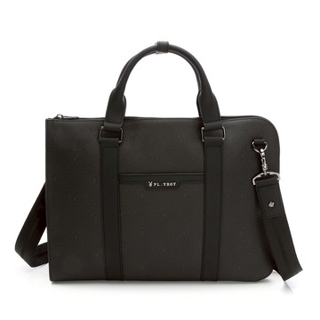 PLAYBOY - 公事包附長背帶 Defense系列 - 黑色