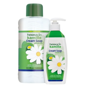 德國 Herbacin 小洋甘菊 經典潔膚液皂 200ml/1000ml 沐浴乳 液態皂 大容量 補充瓶 附發票｜換季推薦⚡美的三次方 春季香氛 【心心哈德】