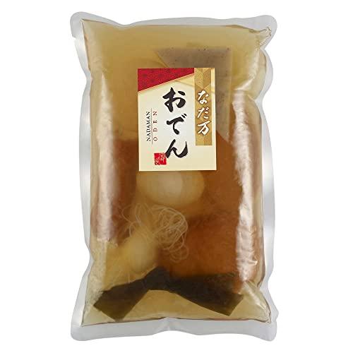 [1,000g×2袋]なだ万 おでん 8種入(大根・蒟蒻・卵・結び白滝・昆布、海老真丈・魚真丈・ごぼう巻)