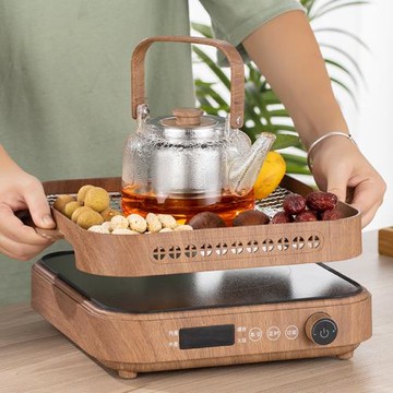 圍爐煮茶器具全套電爐2025新款電陶爐煮茶壺煮茶器室內煮茶爐套裝