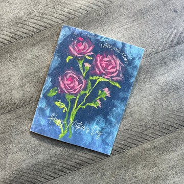 康乃馨 | 手繪卡片 | 母親節收藏