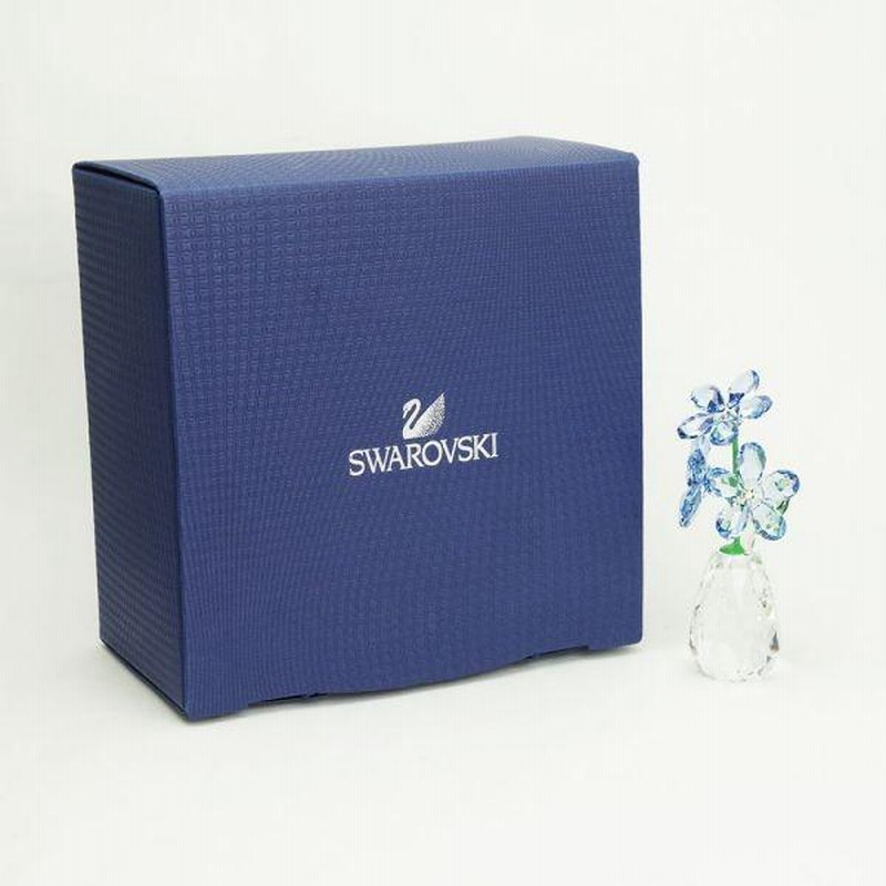 スワロフスキー SWAROVSKI オブジェ 置物 クリスタル フラワー