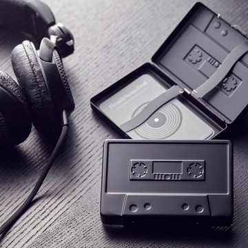 【耳機狗】搖滾金屬卡帶音樂名片盒/菸盒/錢夾_2入