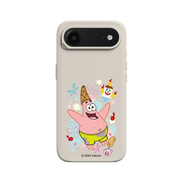 iPhone Air SolidX 貝殼灰 - 海綿寶寶 SpongeBob - 派大星最愛冰淇淋