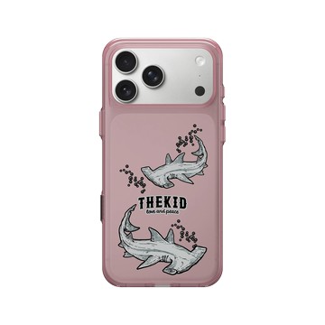 iPhone 17 Pro Max Clear (相機按鈕) 晶醺玫 - KID - 錘頭鯊魚