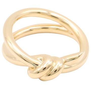 Tiffany & Co 蒂芬妮 18K黃金 Knot Double Row 戒指 【二手名牌BRAND OFF】