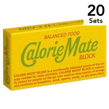 【20入組】大塚製藥 CalorieMate 卡路里均衡營養棒 水果口味 20g×2條裝