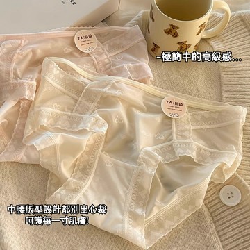 🌸台灣免運🌸性感鏤空内褲 蕾絲女生內褲 大尺碼内褲 網紗透氣舒適三角褲 日系甜美少女底褲 純棉襠部 輕薄胖次 内褲女生