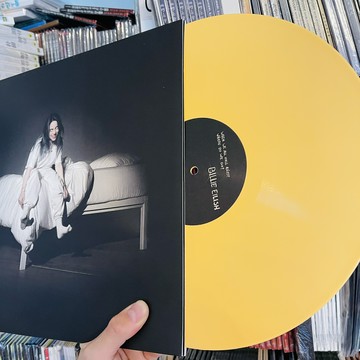 橙膠 碧梨Billie Eilish When We All Fall Asleep黑膠唱片LP