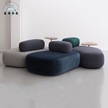 免運 公司貨 附發票 創意異形沙髮 休息區沙髮凳 創意辦公休閒異形組閤商場客廳酒店大堂接待室小戶型休息區沙髮凳工廠現貨直銷 全館九折 售後保障 店長新品推薦 5m116