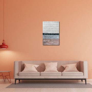 御畫房 當代國家級展覽畫家 抽象系列手繪油畫70×100cm(DB-126)