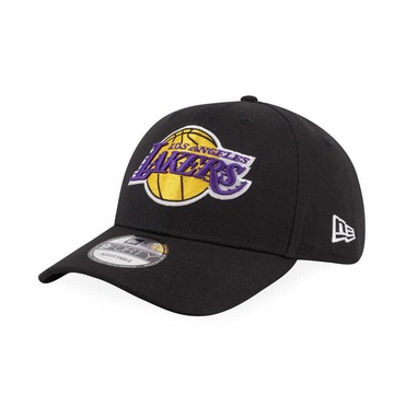 【NEW ERA】940 ESSENTIAL NBA BASIC 洛杉磯湖人 黑 休閒帽 男女款 棒球帽-NE70610223