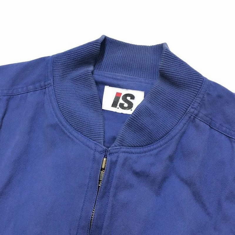 I.S ISSEY SPORT 【men1728I】 LOGO BOMBER JACKET BLOUSON ロゴ