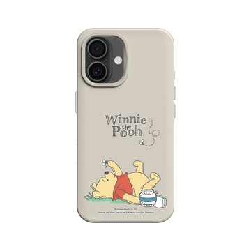 iPhone 16 SolidX 貝殼灰 - 迪士尼-小熊維尼 Disney Winnie The Pooh - 白日夢
