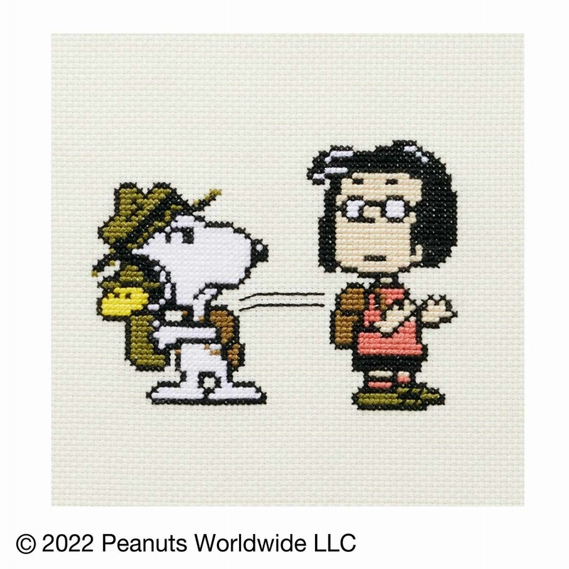 スヌーピーと仲間たち コミックから飛び出したクロスステッチの会 フェリシモ Felissimo 通販 Lineポイント最大1 0 Get Lineショッピング
