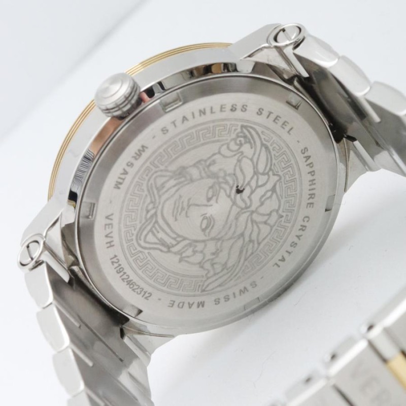 VERSACE Versace Greca Logo Watch シルバー ゴールド VEVH00620