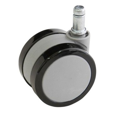 電腦椅輪子 彈力PU輪/滑輪組 (6cm/一組五顆) WHEEL-006