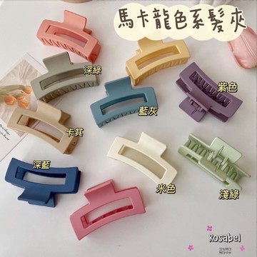 《現貨隔日到貨》🔥北歐色系方形磨砂髮夾 髮飾 大髮夾 鯊魚夾 交叉蝴蝶夾 長髮夾 洗澡盤髮夾 紮髮夾 馬尾夾 髮夾