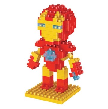 預購【遊戲家】鋼鐵人微型積木 迷你微型鑽石積木 - 鋼鐵人