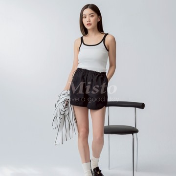 【MISTO SHOP】韓系 尼龍抽繩短褲｜夏季涼爽短褲｜有口袋｜現貨