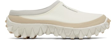 Salomon 米色 & 灰白色 Snowclog 运动鞋