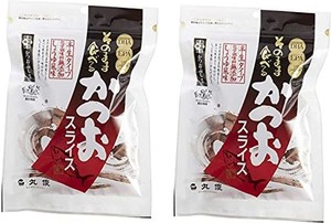 丸俊 そのまま食べるかつおスライス 60G ×2袋