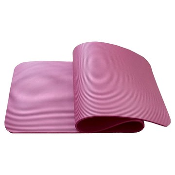加厚款瑜珈墊 附綁帶 + 背帶  10mm  玫瑰粉  1個