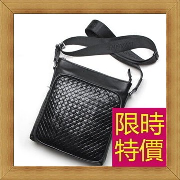 真皮編織包 男包包-時尚手工編織小羊皮男包包55t58【獨家進口】【米蘭精品】