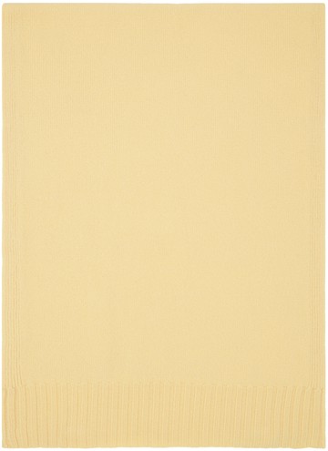 Jil Sander 黄色贴饰围巾