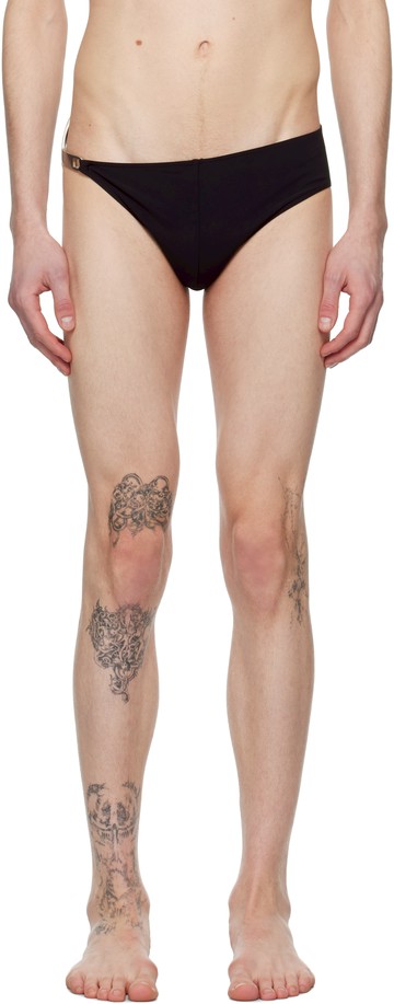 Rick Owens 黑色 Hollywood Hydra 三角泳裤