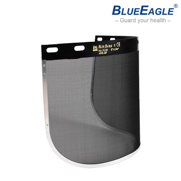 藍鷹牌 金屬網面罩 防止反光 隔熱 散熱 伐木用 1片 FC-49