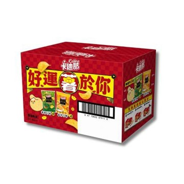 卡迪那 好運薯於你-洋芋片綜合口味拜拜箱(36gx6包)