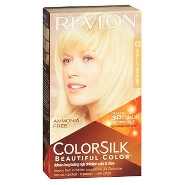 Revlon Colorsilk Natural Hair Color 11G Ultra Light Sun Blonde each by Revlon