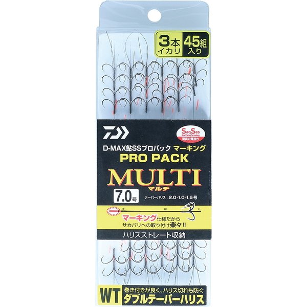 ポイント3倍) ダイワ D-MAX 鮎 SS プロパック マーキング フロロハリス マルチ 3本イカリ 6.5号 / 鮎友釣り 錨針 仕掛 (O01)  (メール便可) 通販 LINEポイント最大0.5%GET | LINEショッピング