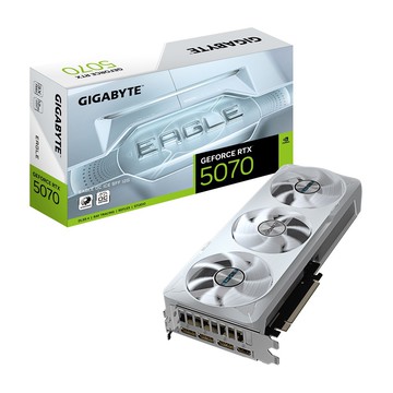 技嘉 RTX5070 EAGLE OC ICE SFF 12G 三風扇/29cm/註五年 廠商直送