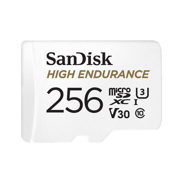 SanDisk 行車記錄器/監控專用High Endurance microSD 記憶卡 256GB (公司貨)